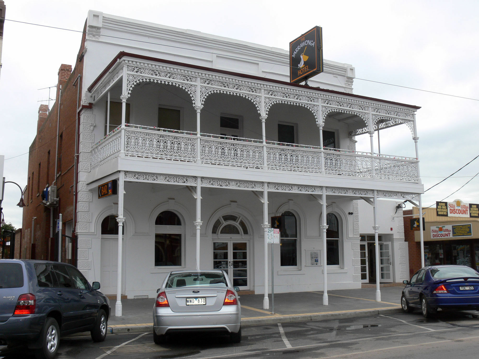 The Yarrawonga Hotel Exterior foto